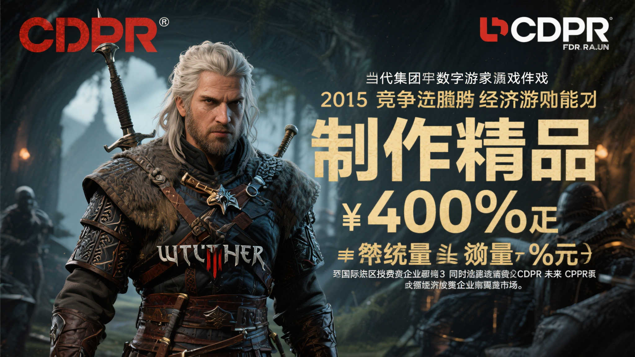 出色作品推动股价飙升，CDPR集团跻身欧洲上市公司之巅