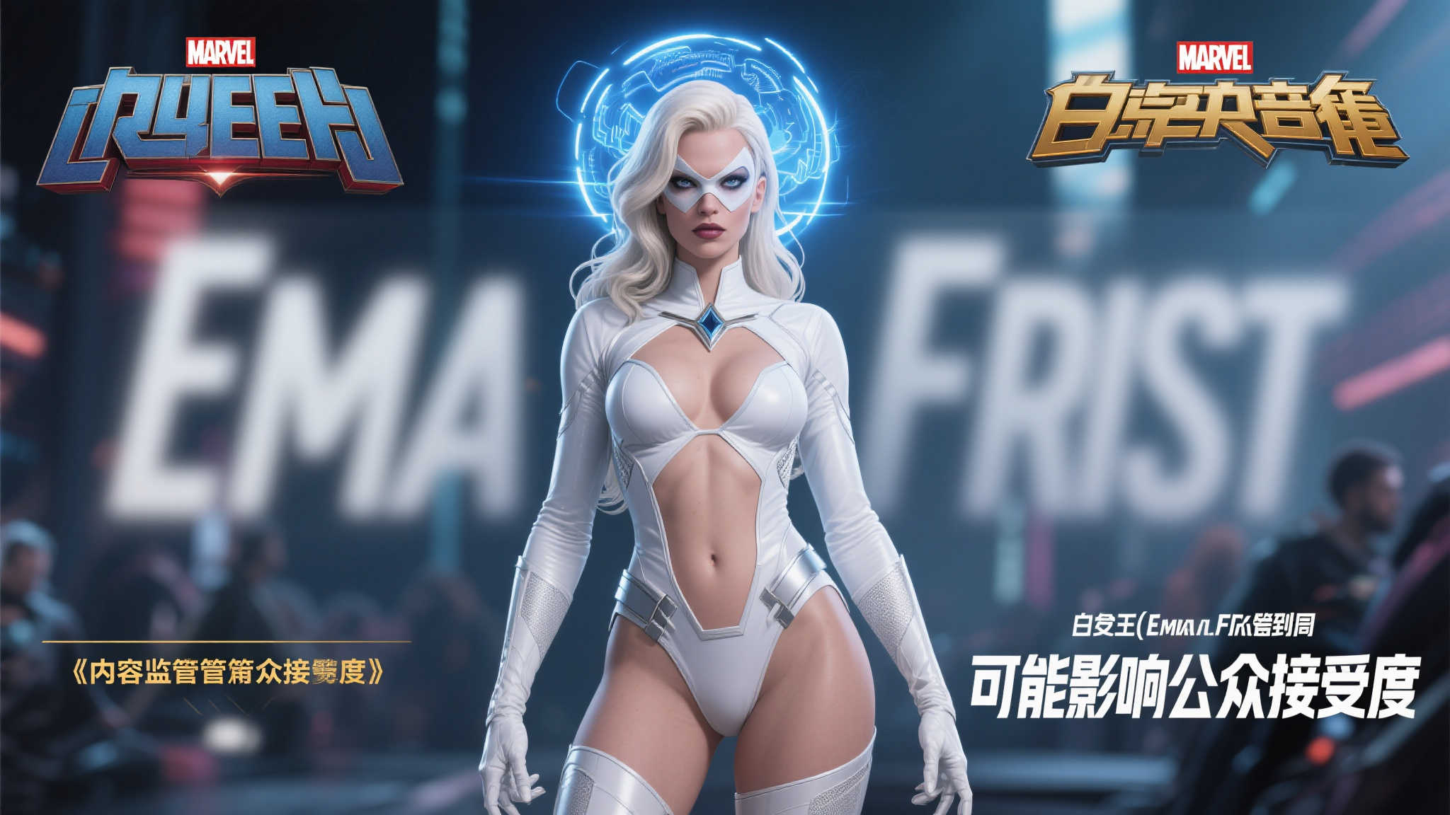 《漫威争锋》白皇后宣传广告因审查引发热议 《漫威争锋》白皇后宣传广告因审查引发热议