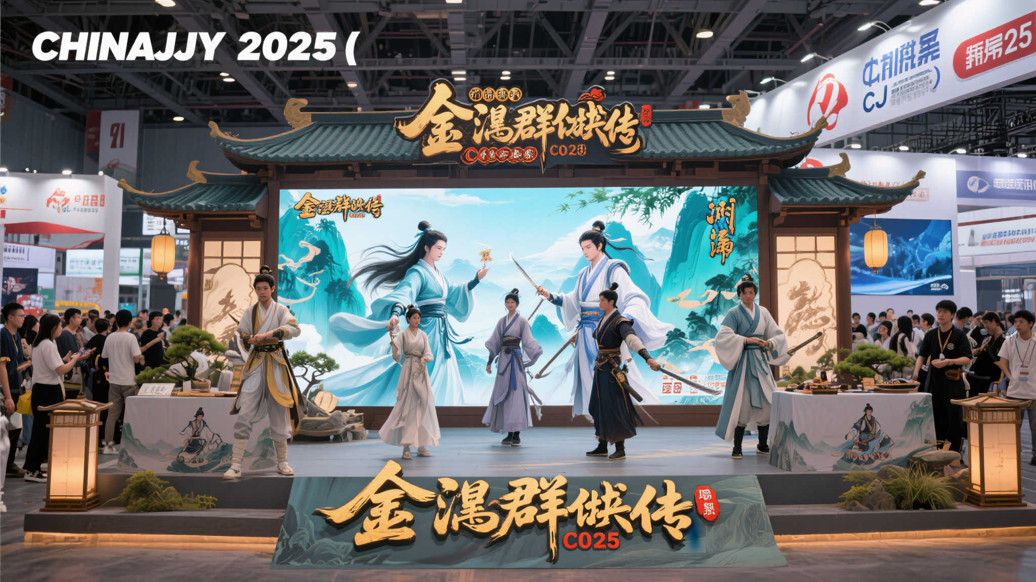 《金庸群侠传》亮相CJ2025！揭秘最新动态与独家周边福利